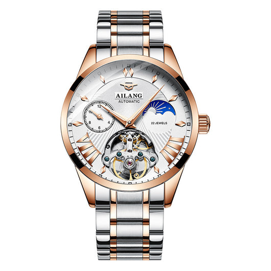 Reloj Automático Mecánico para Hombre con Esqueleto Visible y Resistencia al Agua - Image 10