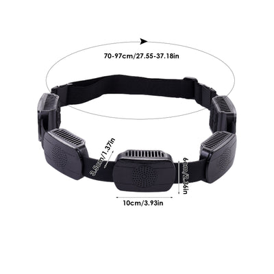 Ventilador Portátil de Cintura con 5 Aspas para Actividades Outdoor - Image 27