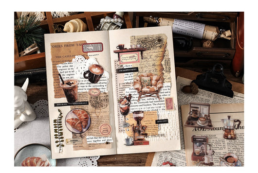 Set de 40 Stickers Decorativos Retro 'Life Love Song' - 4 Diseños DIY - Image 25