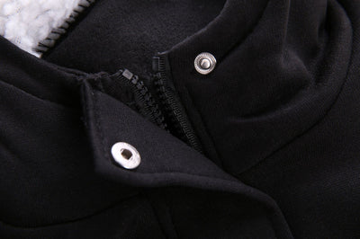 Abrigo Acolchado con Capucha para Mujer - Sudadera Térmica de Algodón - Image 11