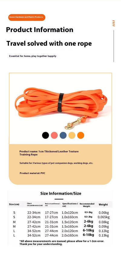 Correa de Adiestramiento Reforzada de 1cm Anti Rotura para Perros - Image 13