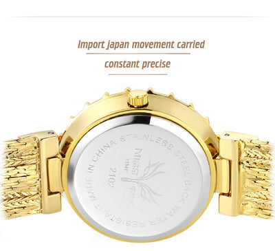 Reloj de Pulsera Mujer Resistente al Agua con Banda de Cobre - Image 9