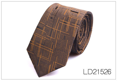 Corbata Casual Moderna con Estampado Floral - Ancho 6cm - Image 27