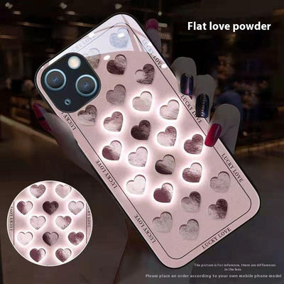 Funda de Celular con Diseño de Corazón Luminoso para Parejas - Image 9