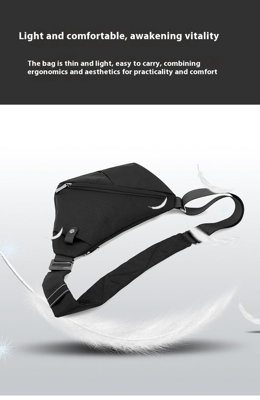 Bolsa de Pecho Crossbody para Viajes - Un Solo Hombro - Image 18