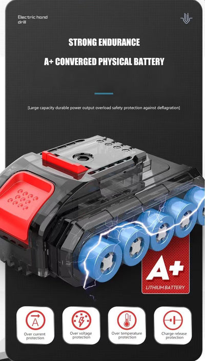Llave de Trinquete Eléctrica de Litio Profesional - Image 15