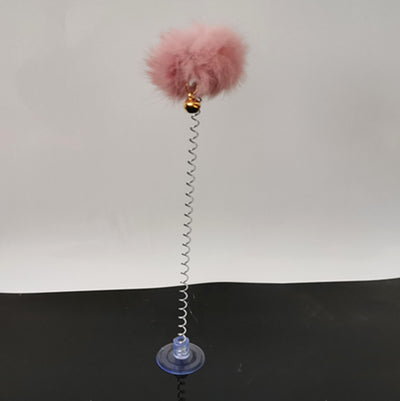 Juguete Interactivo para Gatos con Campana y Pelota de Resorte - Image 2