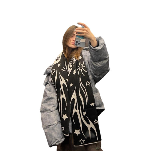 Chal de Imitación Cashmere para Mujer - Abrigo Cálido Otoño Invierno - Image 9