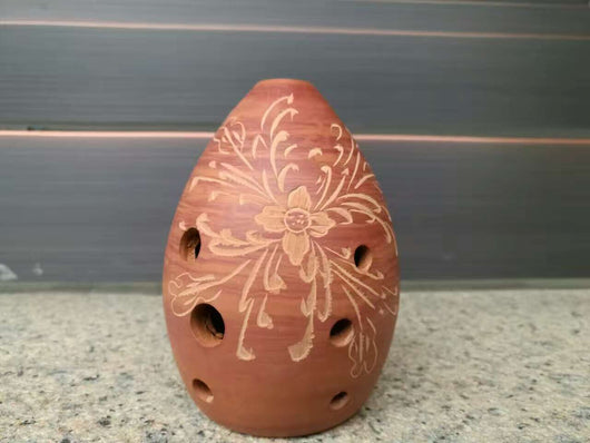 Xun Ancestral de Siete Estrellas - Instrumento de Cerámica Taoxun de 8 Orificios - Image 3