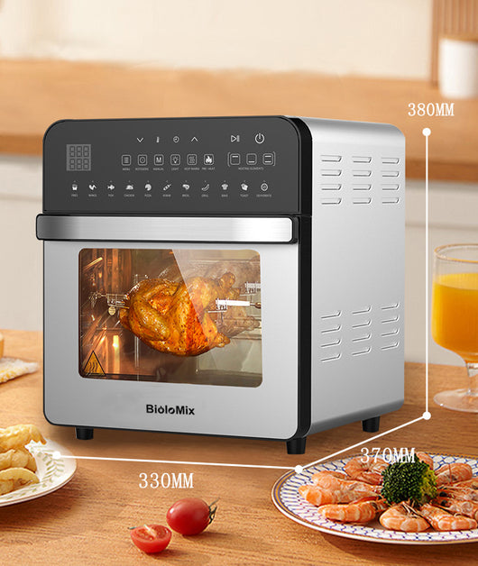 Horno de Aire con Doble Calefacción en Acero Inoxidable - Image 9