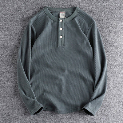 Camiseta Pesada Retro Americana para Hombre - Image 8
