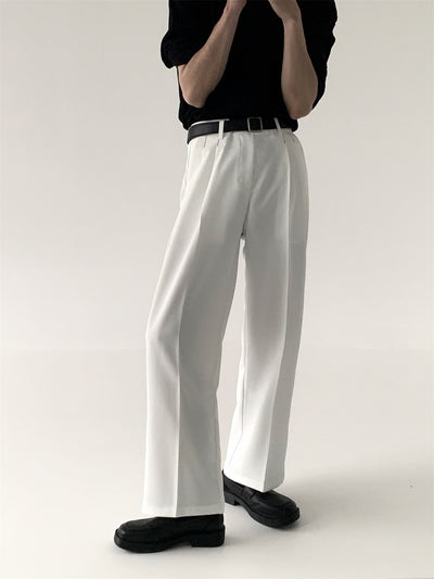 Pantalones Anchos Efecto Drapeado Estilo Urbano Relajado - Image 19