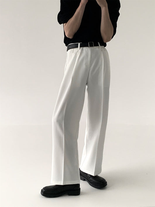 Pantalones Anchos Efecto Drapeado Estilo Urbano Relajado - Image 19