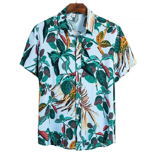 Camisas Hawaianas de Manga Corta - Image 19