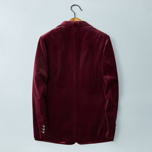 Saco de Terciopelo Slim Fit para Hombre - Image 3