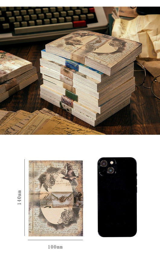 Cuaderno Artístico Retro con Papel Texturizado para Proyectos DIY - Image 18