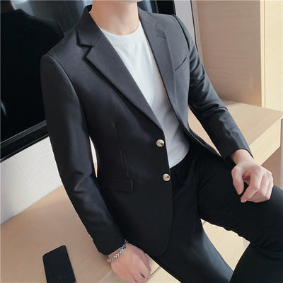 Traje Casual Sofisticado para Hombre de Dos Botones - Image 19