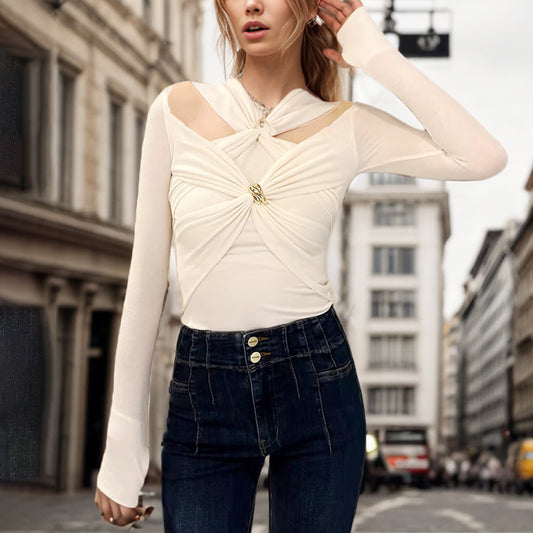 Blusa Slim Socialite para Mujer - Ajuste Elegante