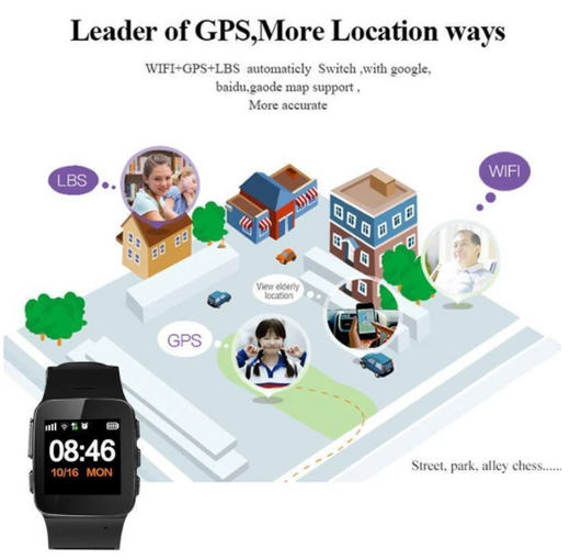 Reloj Inteligente GPS para Adultos con Monitoreo de Salud - Image 9