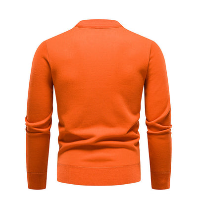 Suéter para Hombre con Forro Polar Grueso Cuello Redondo - Image 31