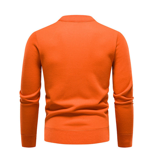Suéter para Hombre con Forro Polar Grueso Cuello Redondo - Image 31