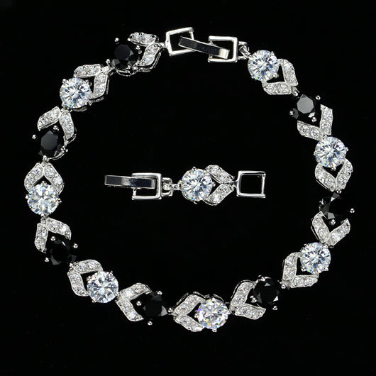 Pulsera de Circonia Cúbica AAA con Diamantes - Brillo Cristal Blanco Eterno - Image 4