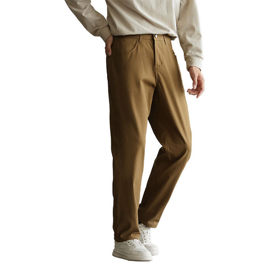 Pantalón Cropped Recto de Mezclilla Elástica - Image 5