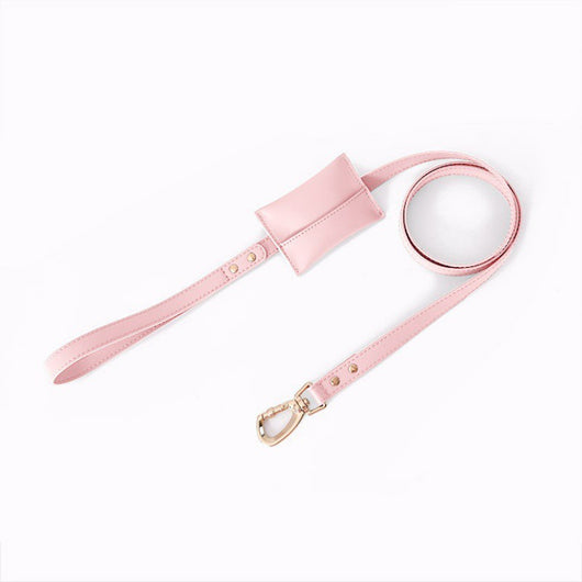 Correa Portátil de Cuero Suave para Perros Pequeños - Image 8