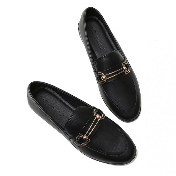 Zapatos Planos Retro Versátiles de Talla Grande