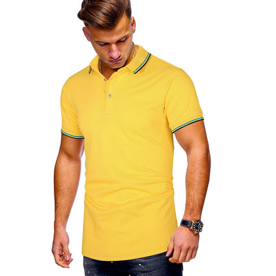 Playera de Rayas Multicolor con Costuras de Contraste - Image 12