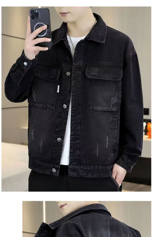 Chaqueta Vaquera Hombre Relajada y Moderna - Image 15