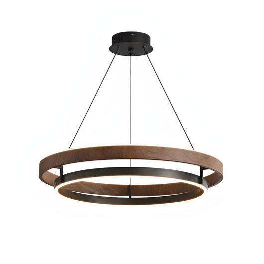 Lámpara de Techo Minimalista Moderna con Acabado Madera Italiana - Image 5