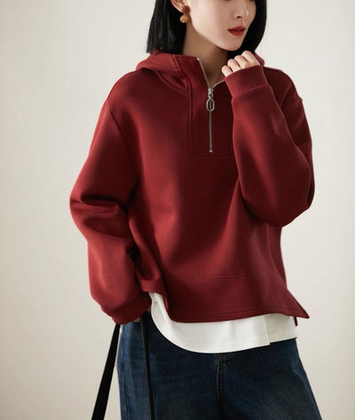 Sudadera Deportiva Dos Capas con Cierre - Ajuste Relajado - Image 24