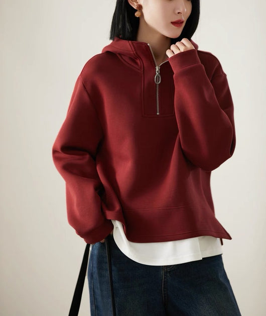 Sudadera Deportiva Dos Capas con Cierre - Ajuste Relajado - Image 24