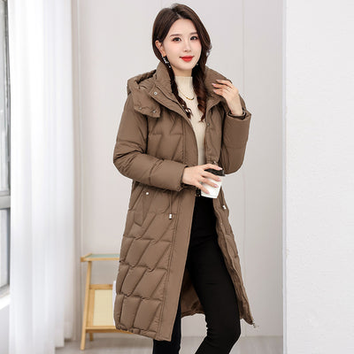 Abrigo Acolchado Slim Fit Talla Grande para Mujer - Invierno - Image 2