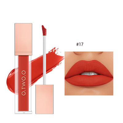 Brillo Labial Mate Terciopelo 18 Colores - Fórmula Larga Duración Anti-transferencia - Image 20
