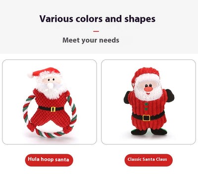 Traje Navideño para Mascotas con Sonido - Juguete Resistente para Perros y Gatos - Image 28