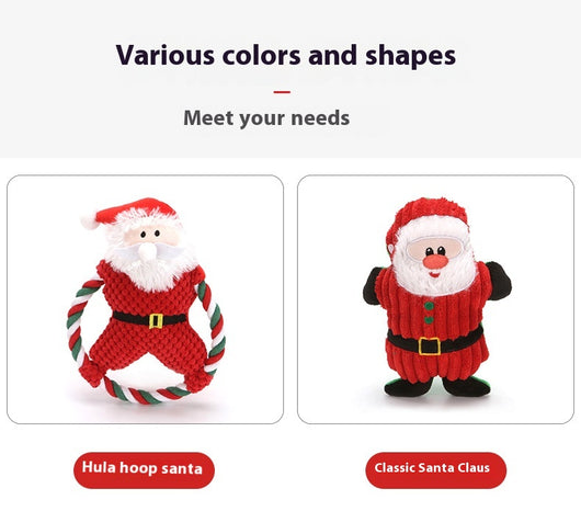 Traje Navideño para Mascotas con Sonido - Juguete Resistente para Perros y Gatos - Image 28