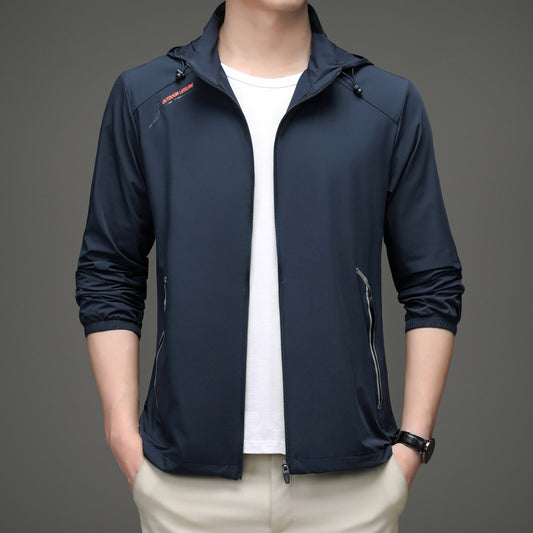 Ropa de Protección Solar para Hombre - Tela Ice Silk Secado Rápido - Image 2