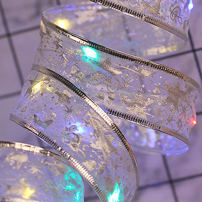 Luces Decorativas con Moños y Linternas LED - Image 31
