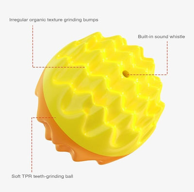 Juguete Pelota Masticable para Perros Agresivos - Bola Dental con Pinchos - Image 5