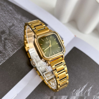 Reloj de Acero Inoxidable Minimalista con Diseño Cuadrado - Image 11