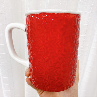 Taza de Cerámica Navideña Pintada a Mano con Papá Noel - Image 6