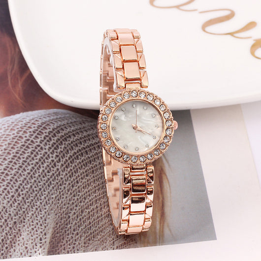 Reloj Pulsera de Cuarzo con Diamantes para Mujer - Image 19