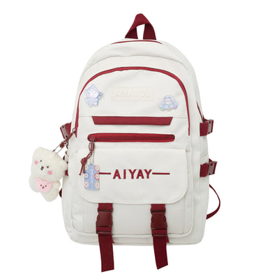 Mochila para Computadora de Gran Capacidad Estilo Japonés - Image 7