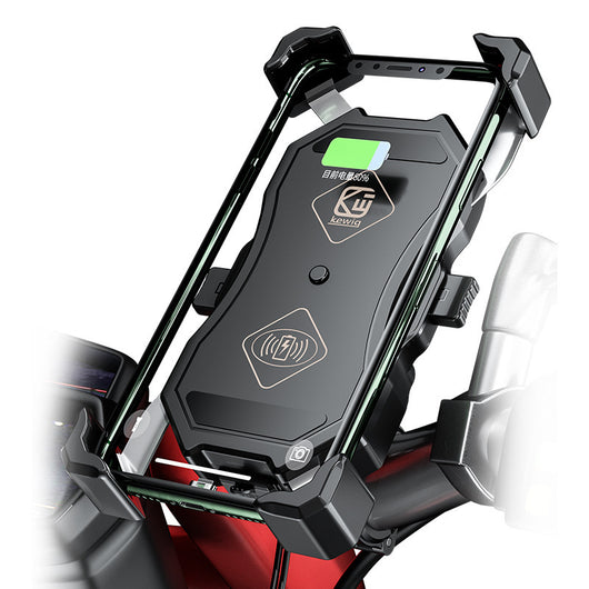 Soporte de Carga Inalámbrica para Motocicleta con Navegación GPS - Image 11
