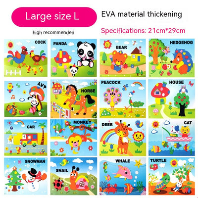 Pegatinas 3D Impresas Creativas para Niños - Image 19