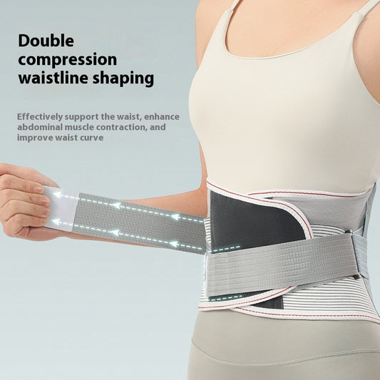 Faja Lumbar Elástica Transpirable para Hombre y Mujer - Soporte de Cintura Profesional