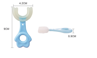 Cepillo de Dientes en U para Bebés 360° - Limpieza Suave de Silicona - Image 9
