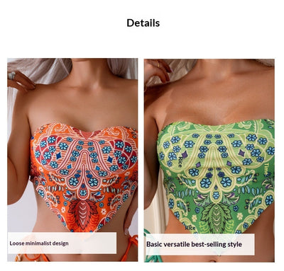 Bikini Escotado Estilo Europeo con Halter Ajustable - Image 13